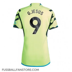 Arsenal Gabriel Jesus #9 Replik Auswärtstrikot 2023-24 Kurzarm